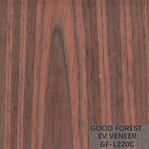 Madeira de engenharia Veneer Vermelho Santos Rosa Madeira 2850mm comprimento Tamanho Para porta e armazém face SZ-L220C/595C/3305C/6155C/5965C
