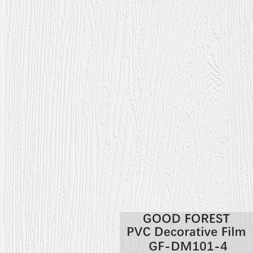 Empolar puro da cor do filme decorativo do PVC da grão da madeira de armário
