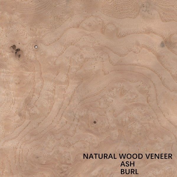 Preço branco natural da espessura 0.55mm de Ash Veneer Wood Burl Grain do hotel bom para para a venda por atacado de China da decoração do hotel