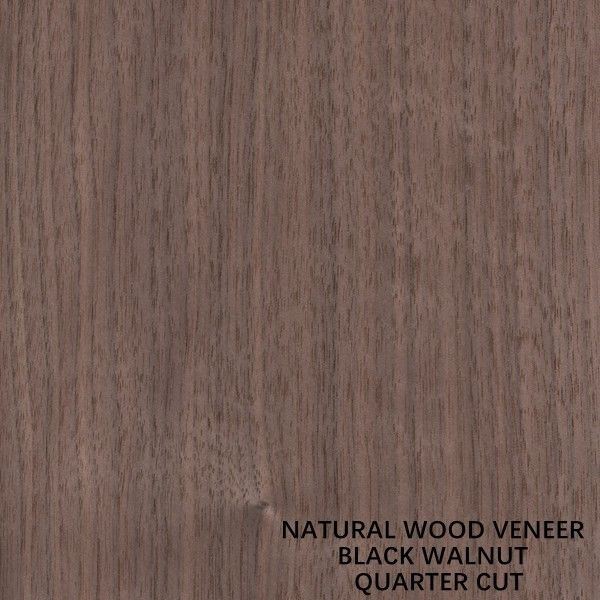 O quarto natural americano do folheado da madeira da noz cortou a grão reta para a mobília alta da classe que faz o fabricante do Fsc China
