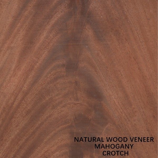 A madeira de mogno natural traseira tosada folheia o gancho especial de 0.5mm para a decoração do hotel
