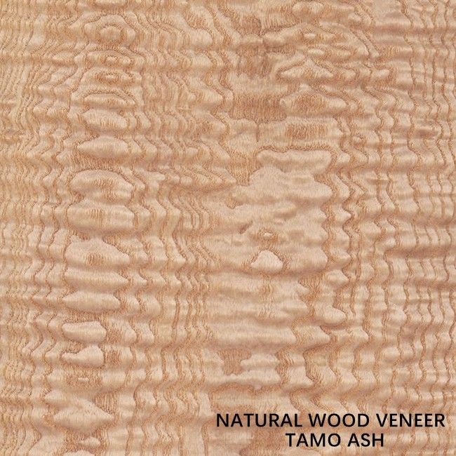 espessura Tamo Ash Veneer For Car Interior natural de 0.5mm e instrumento musical