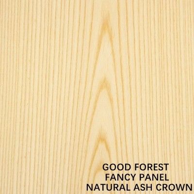Madeira compensada extravagante natural enfrentada de Ash Crown Wood Veneer E0/E1/Mdf/fábrica personalizada cartão de China do comprimento