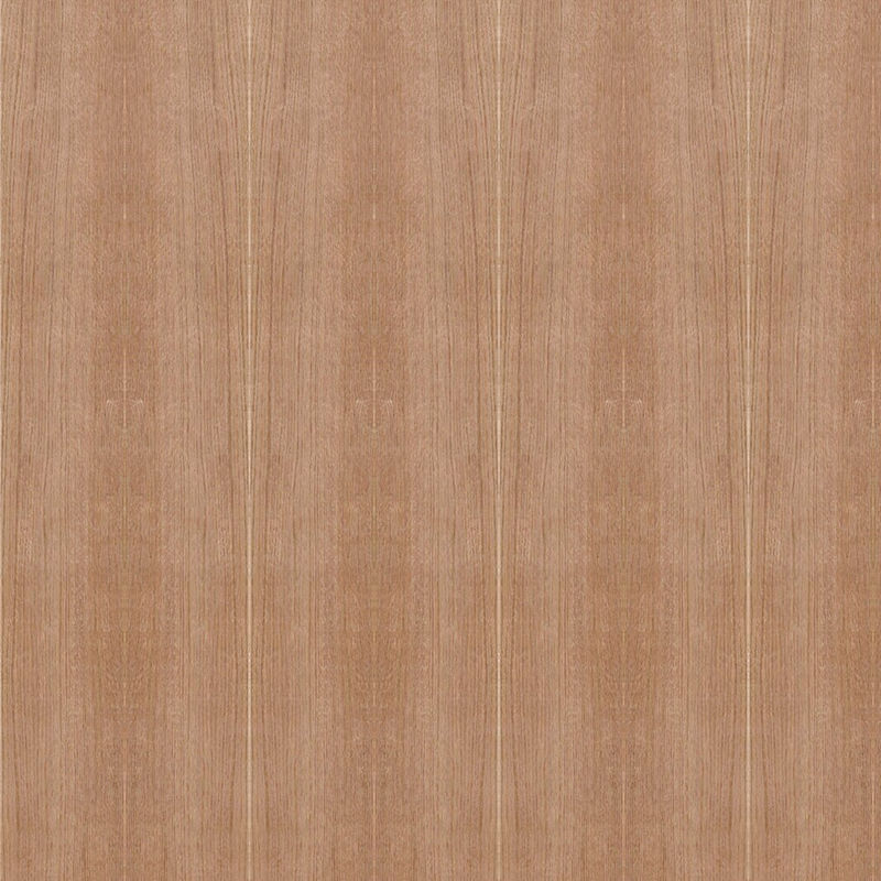 O Mdf natural da fantasia do folheado da madeira de carvalho vermelho/grão reta do cartão para o armário almofada o comprimento de 2440/2745/3050mm