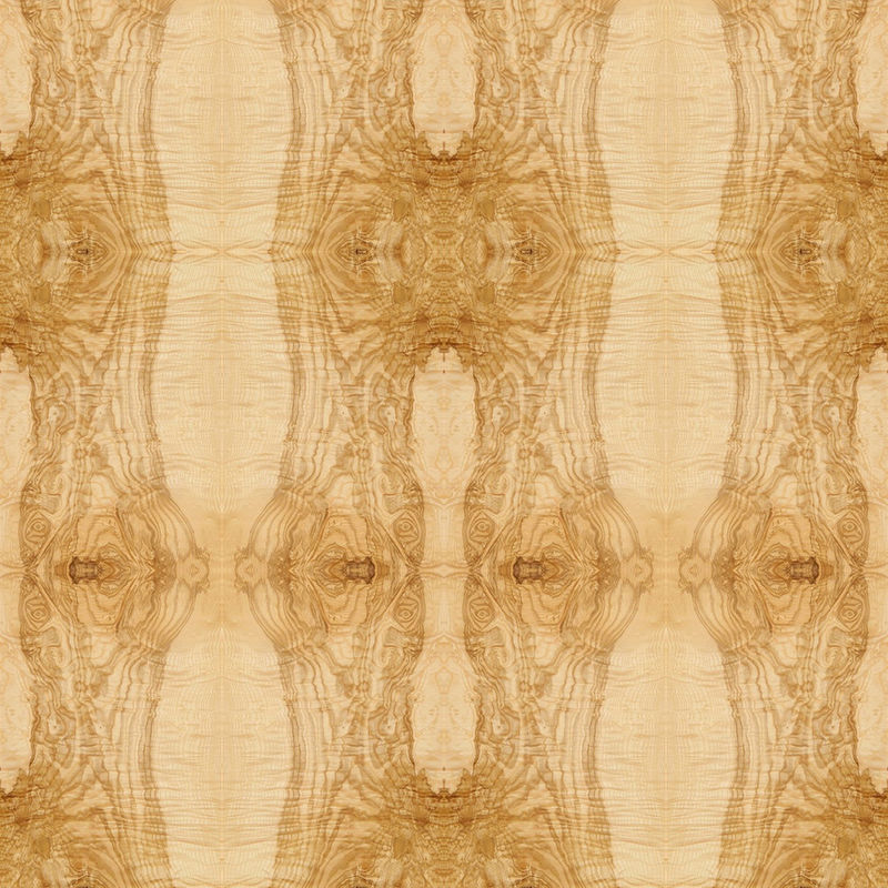 Fantasia alongada Ash Burl Oliver Wood Veneer Book Match natural do tamanho que emenda para o ISO da decoração do hotel