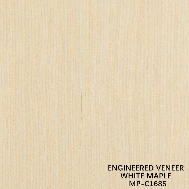 Fabricado em madeira recombinada Finê White Maple 168S Straight Grain para o interior do carro
