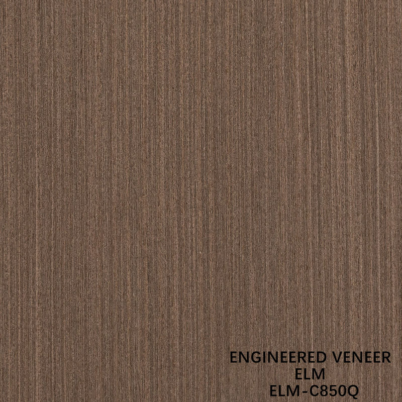 0.5mm Folha de Veneer de Madeira de Olmo Engenharia para painéis de luxo 2500-3100mm alongado Quarta Corte Cor de Marrom