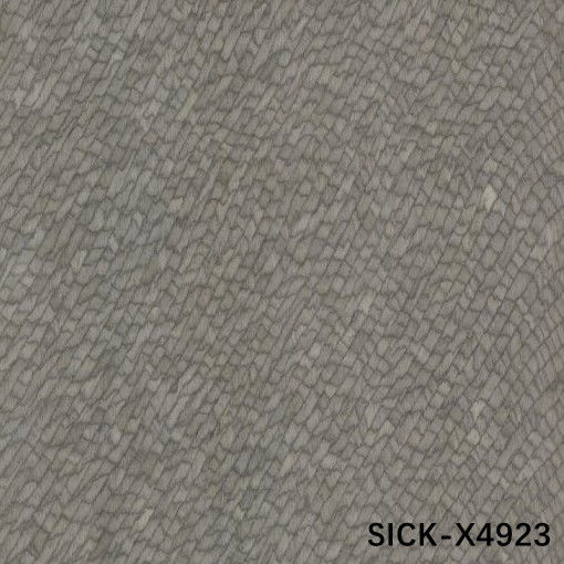 High-End Custom SI.CK-X4923 Engenharia de Madeira Veneer Prata de Cocodrilo Pele Grate Textura para painéis de luxo