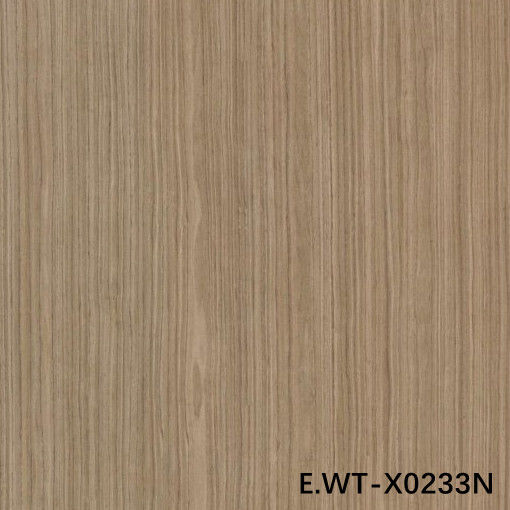 Finé de madeira de engenharia de alta qualidade Algodão Europeu E.WT-X0233N Quarter Straight Brown 0.3mm para madeira compensada de luxo China OEM