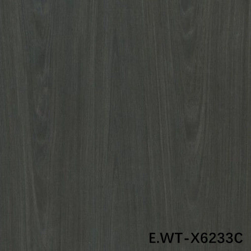 Finé de madeira de engenharia de alta qualidade Algodão Europeu E.WT-X6233C Crown Cut Marrom escuro 2850mm Dimensão alongada para papel de parede