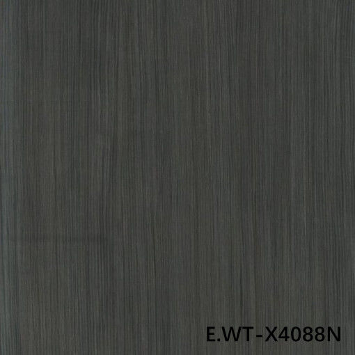 Finé de madeira de engenharia de alta qualidade Noz europeia E.WT-X4088N Quarter Cut Straight Dark Brown Grau E0 para fábrica de armários