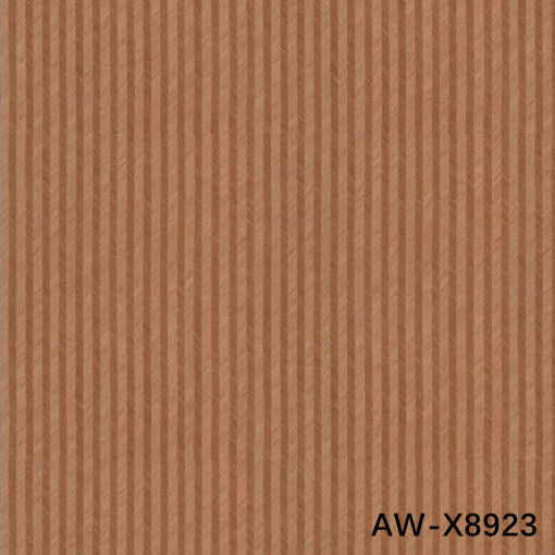High-End Engenharia Madeira Veneer Flecha AW-X8923 Marrom escuro Direito 2850mm Dimensão alongada China OEM Fábrica
