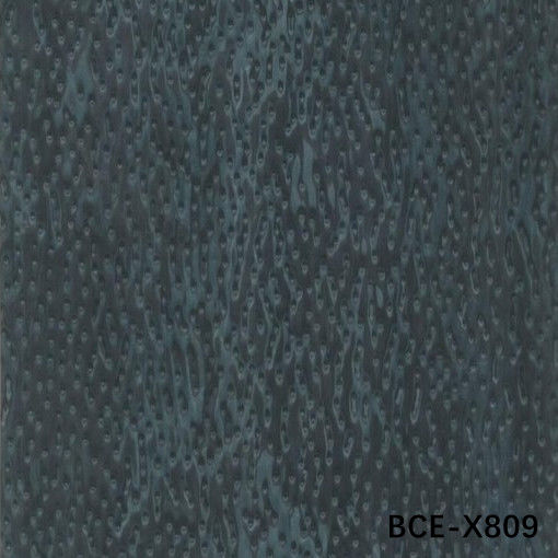 Blue Cat's Eye revestimento de madeira X809 Especialmente anel de grão personalizado espessura 0,55 mm