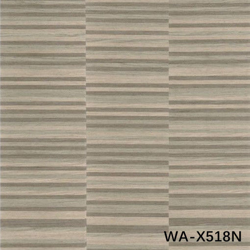 Tecido irregular Espessura 0,3 mm Verniz de engenharia Cor marrom para hotel WA-X518N