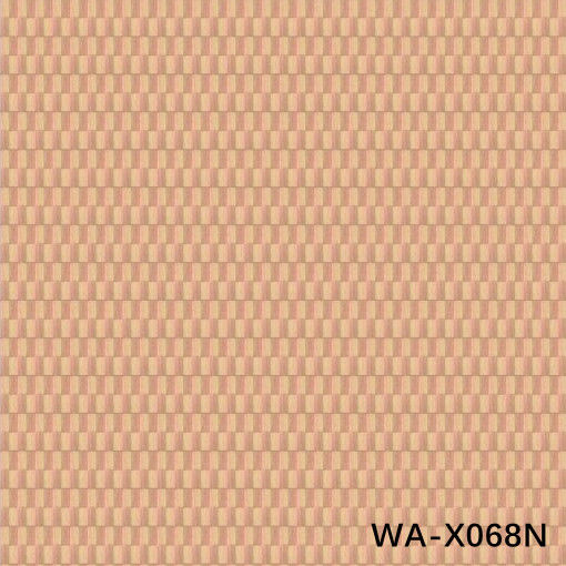 Pequena textura de grelha de madeira de engenharia de folheado alongado tamanho 2800mm para hotel WA-X068N