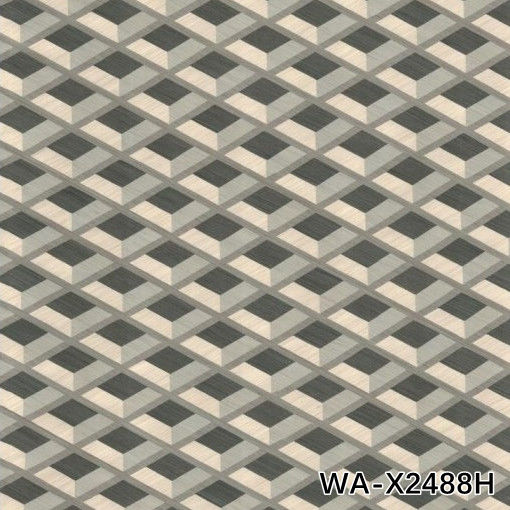 High End Custom Engenharia de Madeira Veneer Grelha textura Dimensões alongadas Para decoração de hotel