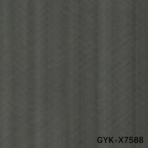 Portas cinzentas escuras e janelas de alta qualidade Veneer de madeira 2050-3100mm Fleeced Back Grey Yikate X7588