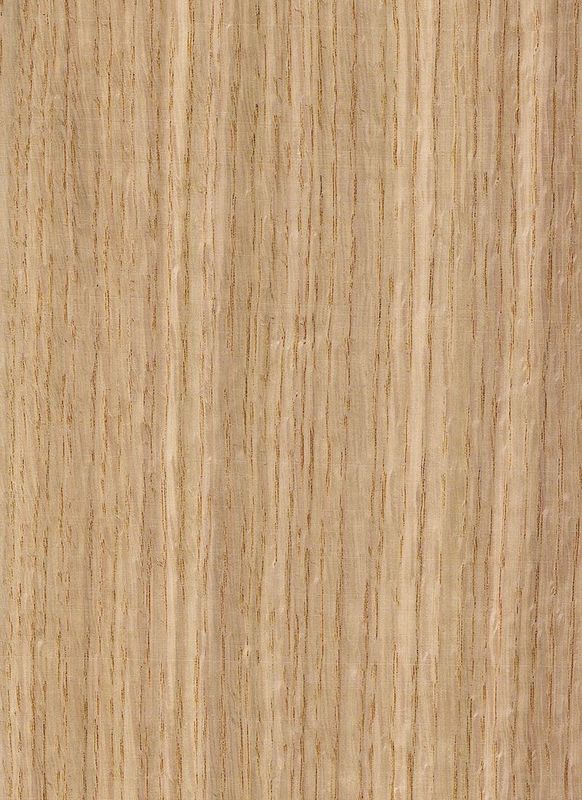 Folha de madeira sólida de carvalho branco americano cortada para o painel sofisticado e revestimento tingido espessura 0,45 mm