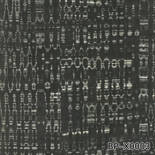 Folheado de madeira artificial de pérola preta cor escura BP-X0003 Para Para portas interiores pele 0,15-0,55mm