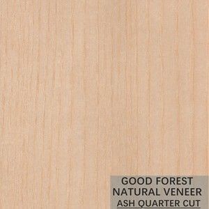 Grão natural de ASH Wood Veneer Sheets Special personalizada para portas