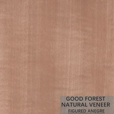As folhas de folheado de madeira naturais de Anigre figuraram especialmente a cor vermelha da grão