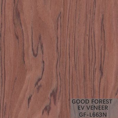 A coroa de madeira projetada de Bubinga do folheado cortou a madeira para folhear técnicas cortadas cortadas