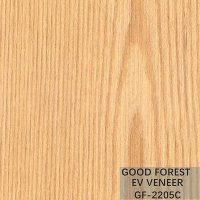 Folheado de madeira projetado Ash Wood Veneer For Furniture Manchurian