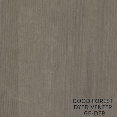 O OEM tingiu ASH Grey Veneer Crown Cut/grão reta/irregular da textura