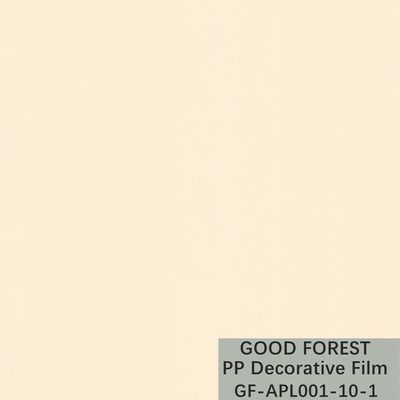 Filme decorativo da parte inferior do polipropileno da grão do cetim do filme do OEM PP