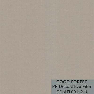 Pele decorativa do filme dos PP da dureza que sente a espessura de 0.12mm - de 0.45mm