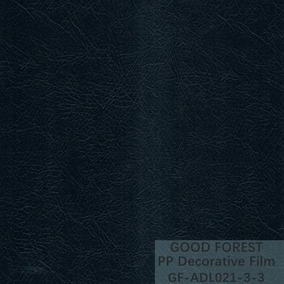 Filme preto decorativo Naural Degradable Dermatoglyph do polipropileno