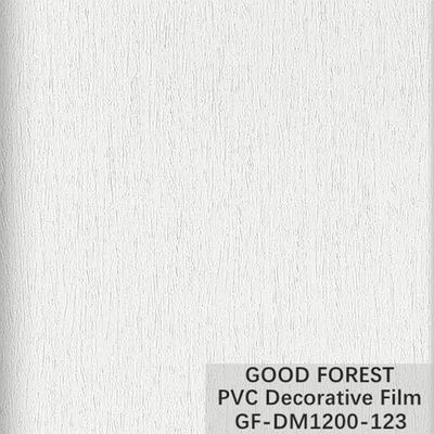Filme decorativo do PVC para o tipo bom Flowability da grão de pano da mobília