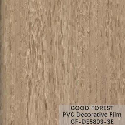 Da resistência decorativa do risco do filme do PVC do Flowability grão de madeira