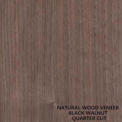 O quarto natural americano do folheado da madeira da noz cortou a grão reta para a mobília alta da classe que faz o fabricante do Fsc China
