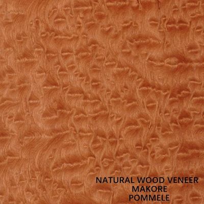 Folheado natural Cherry Mahogany For Hotel Decoration da madeira de África Makore e mobília
