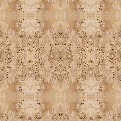 O painel extravagante enfrentou a fonte alongada 2440/2745mm branca natural de China do tamanho da decoração de Burl Wood Veneer For Hotel do álamo