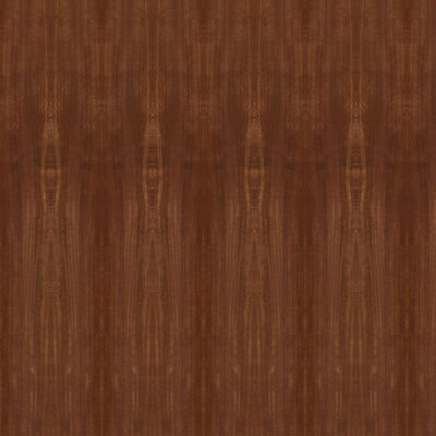 Folheado baseado 2440x1220mm da madeira de Makore do painel do MDF da base/placa do cartão/partícula