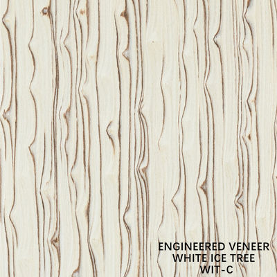 Simulação Madeira Branca de Árvore de Gelo Veneer 3100mm Indoor Decorative Board
