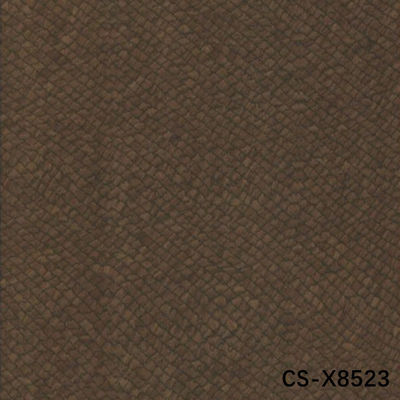 CS-X8523 Carpete de madeira de engenharia de pele de crocodilo Tela textura 0,15-1,8 mm espessura para papel de parede