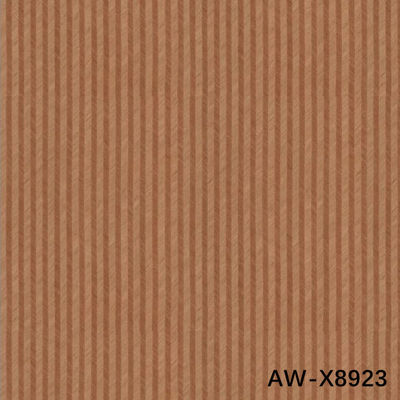 High-End Engenharia Madeira Veneer Flecha AW-X8923 Marrom escuro Direito 2850mm Dimensão alongada China OEM Fábrica