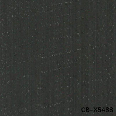 High-End Engenharia de madeira Veneer colorido Beech CB-X5488 preto 1.8mm para painéis de madeira de parede E1/E0 China Factory
