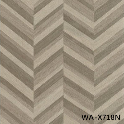 Arrow Grain Engineered Wood Veneer 2500-3100 MM Dimensões alongadas para painéis de parede