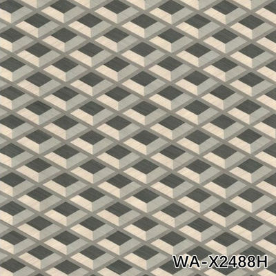 High End Custom Engenharia de Madeira Veneer Grelha textura Dimensões alongadas Para decoração de hotel